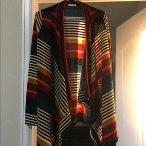 Striped cardigan